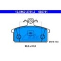 ATE Bremsbelagsatz, Scheibenbremse 13.0460-2751.2