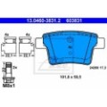 ATE Bremsbelagsatz, Scheibenbremse 13.0460-3831.2