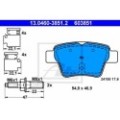 ATE Bremsbelagsatz, Scheibenbremse 13.0460-3851.2