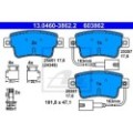 ATE Bremsbelagsatz, Scheibenbremse 13.0460-3862.2