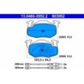 ATE Bremsbelagsatz, Scheibenbremse 13.0460-3952.2