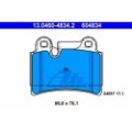 ATE Bremsbelagsatz, Scheibenbremse 13.0460-4834.2