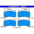 ATE Bremsbelagsatz, Scheibenbremse 13.0460-4971.2