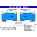ATE Bremsbelagsatz, Scheibenbremse 13.0460-4972.2
