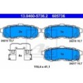ATE Bremsbelagsatz, Scheibenbremse 13.0460-5736.2