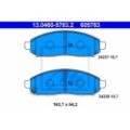 ATE Bremsbelagsatz, Scheibenbremse 13.0460-5783.2