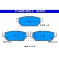 ATE Bremsbelagsatz, Scheibenbremse 13.0460-5826.2