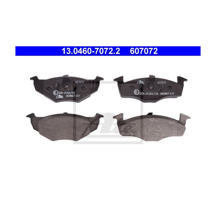 ATE Bremsbelagsatz, Scheibenbremse 13.0460-7072.2