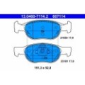 ATE Bremsbelagsatz, Scheibenbremse 13.0460-7114.2
