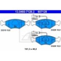 ATE Bremsbelagsatz, Scheibenbremse 13.0460-7128.2