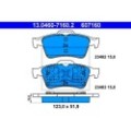 ATE Bremsbelagsatz, Scheibenbremse 13.0460-7160.2