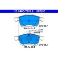 ATE Bremsbelagsatz, Scheibenbremse 13.0460-7265.2