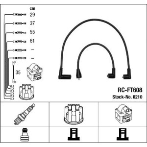 NGK Zündleitungssatz 8210