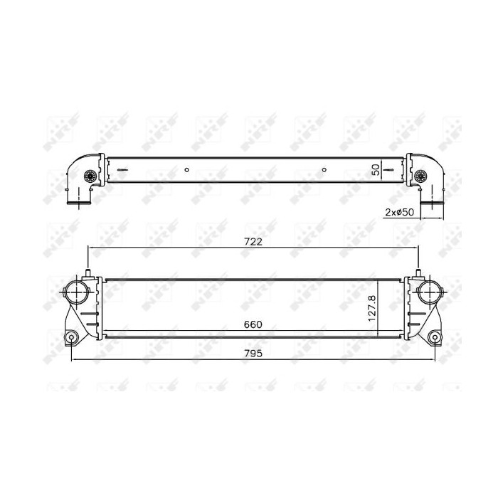 NRF Ladeluftkühler 30369