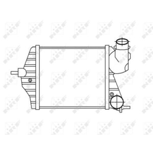 NRF Ladeluftkühler 30872
