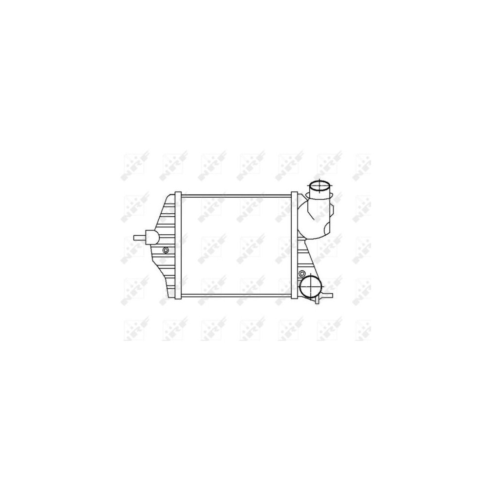 NRF Ladeluftkühler 30872