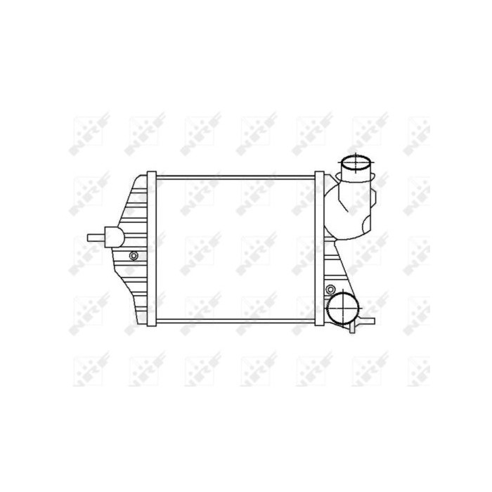 NRF Ladeluftkühler 30872