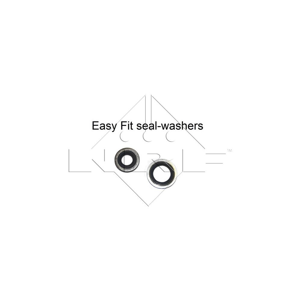 NRF EASY FIT Kondensator, Klimaanlage 350044