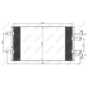 NRF Kondensator, Klimaanlage 35900