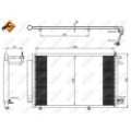 NRF EASY FIT Kondensator, Klimaanlage 35903