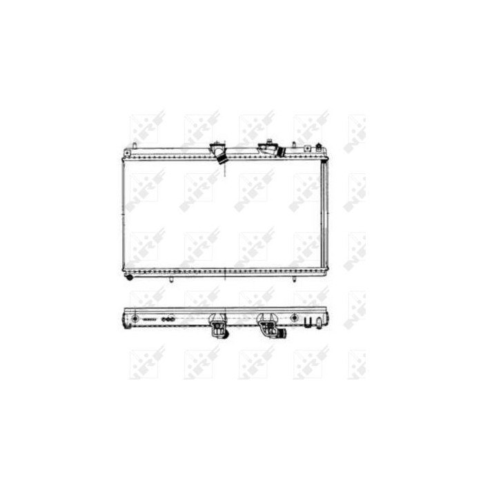 NRF Kühler, Motorkühlung 50443