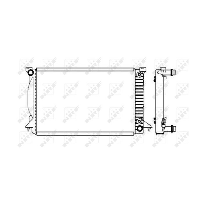 NRF Kühler, Motorkühlung 50544