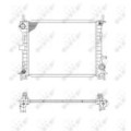 NRF EASY FIT Kühler, Motorkühlung 509614