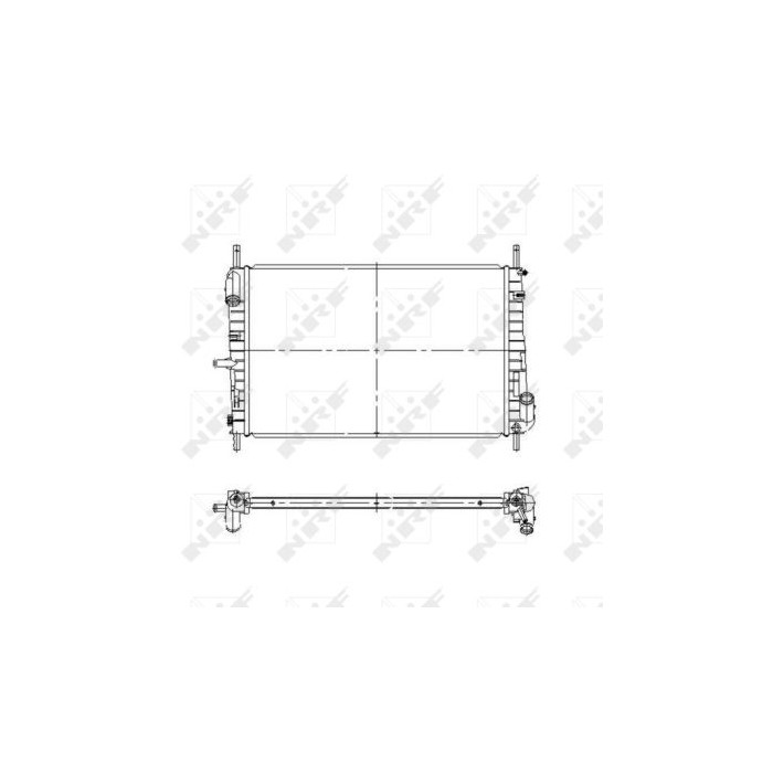 NRF EASY FIT Kühler, Motorkühlung 509641