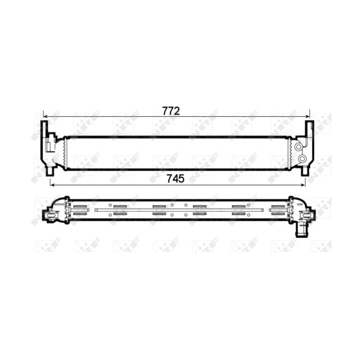 NRF Kühler, Motorkühlung 53126