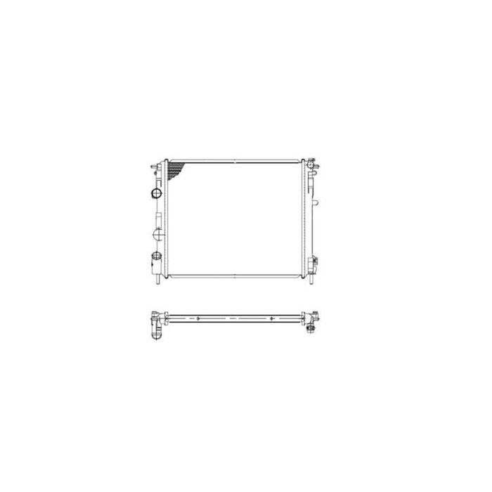 NRF Kühler, Motorkühlung 53210