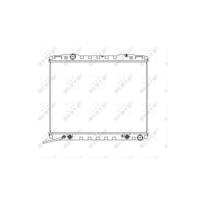 NRF Kühler, Motorkühlung 53366