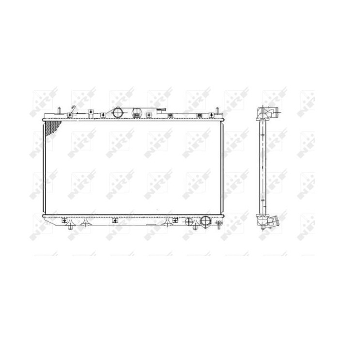NRF Kühler, Motorkühlung 53420