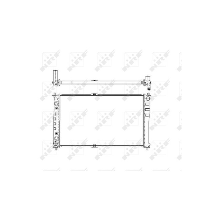 NRF Kühler, Motorkühlung 53484