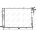 NRF Kühler, Motorkühlung 53497