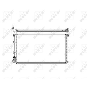 NRF EASY FIT Kühler, Motorkühlung 55350
