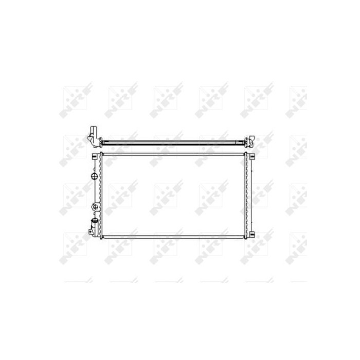 NRF EASY FIT Kühler, Motorkühlung 55350