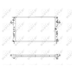 NRF Kühler, Motorkühlung 58319