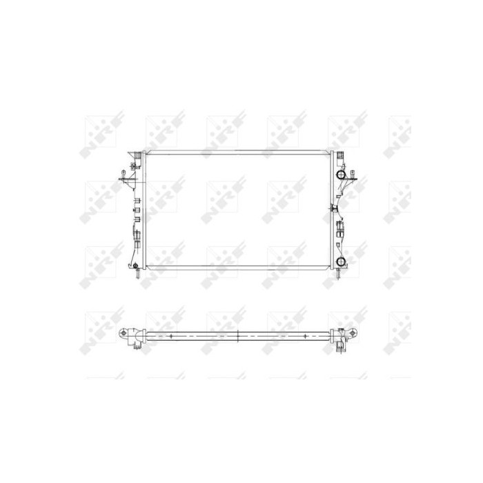 NRF Kühler, Motorkühlung 58319