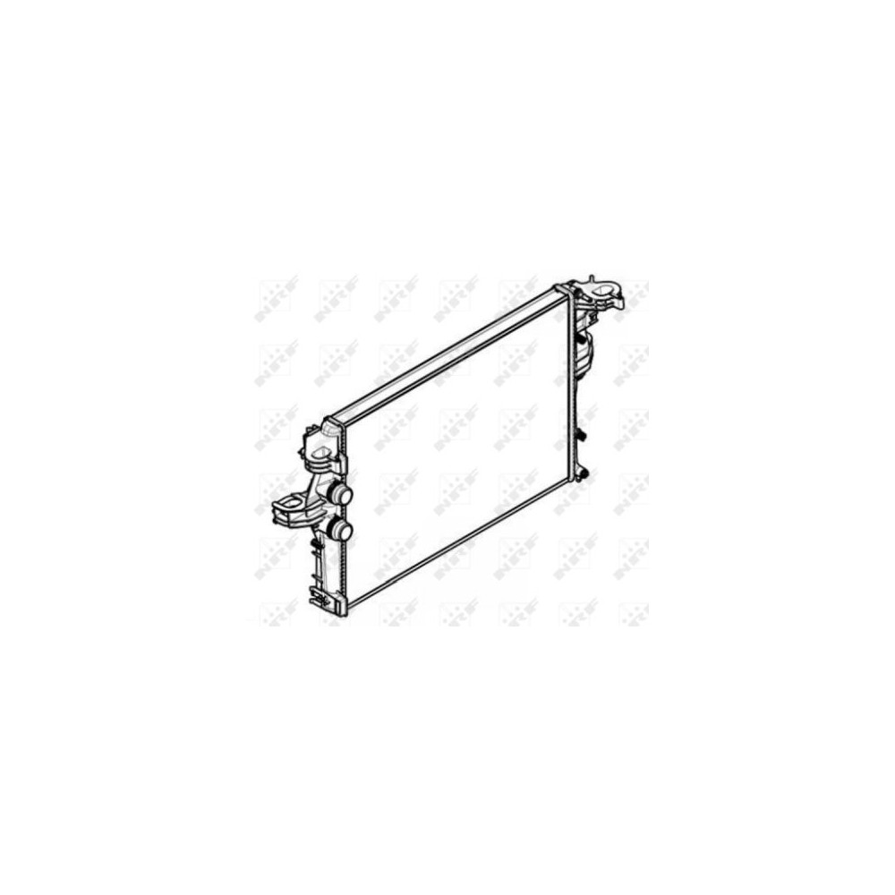 NRF Kühler, Motorkühlung 58430
