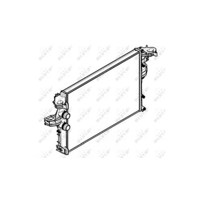NRF Kühler, Motorkühlung 58430