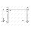 NRF Economy Class Kühler, Motorkühlung 58472A