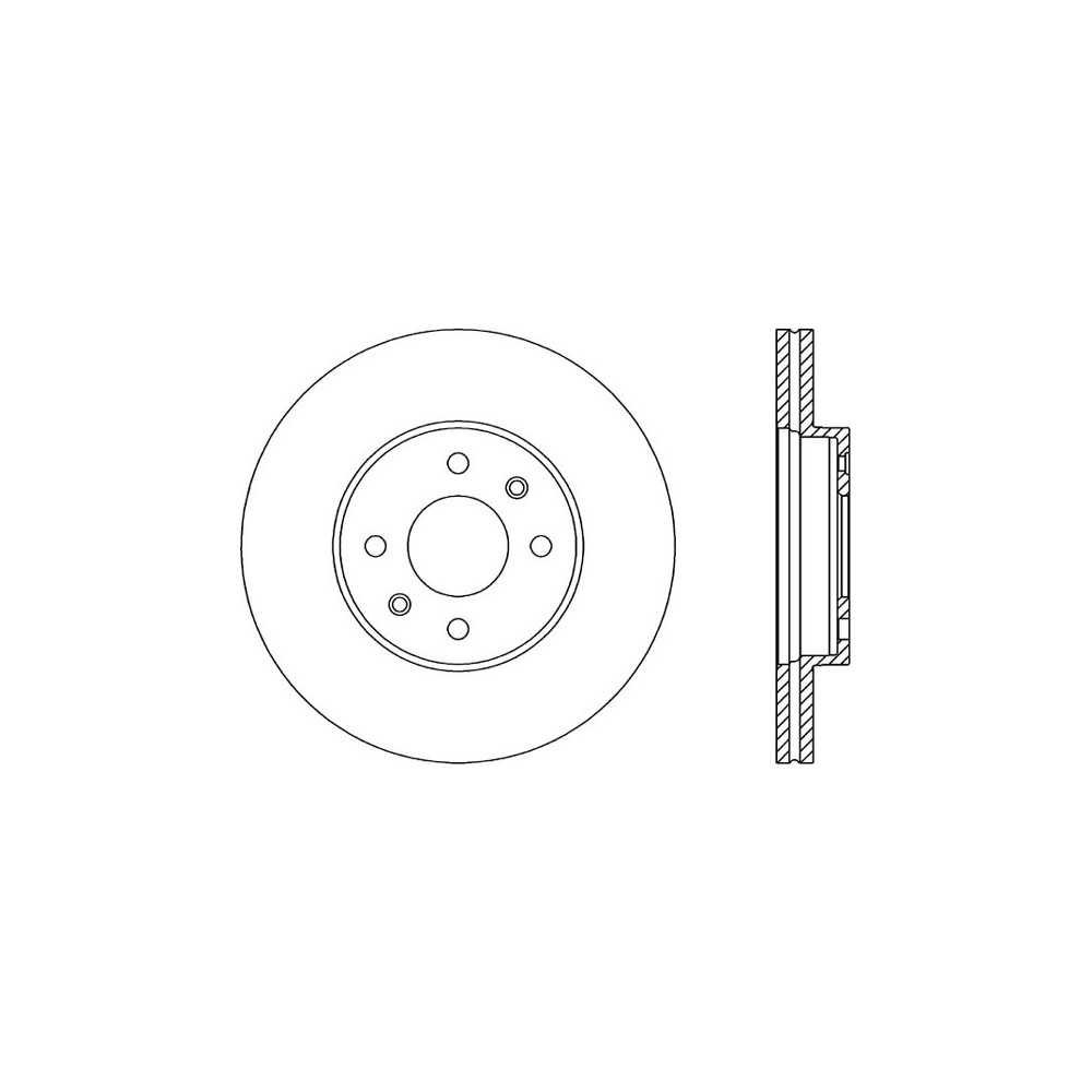 OPEN PARTS Bremsscheibe BDA1464.20
