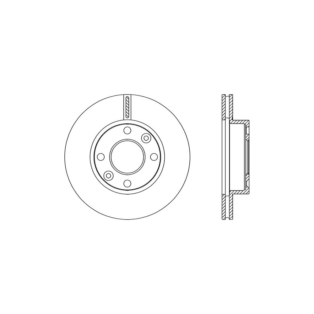 OPEN PARTS Bremsscheibe BDA2250.20