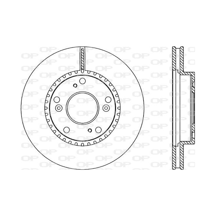 OPEN PARTS Bremsscheibe BDA2274.20