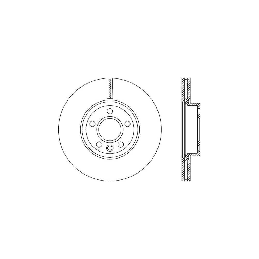 OPEN PARTS Bremsscheibe BDA2302.20