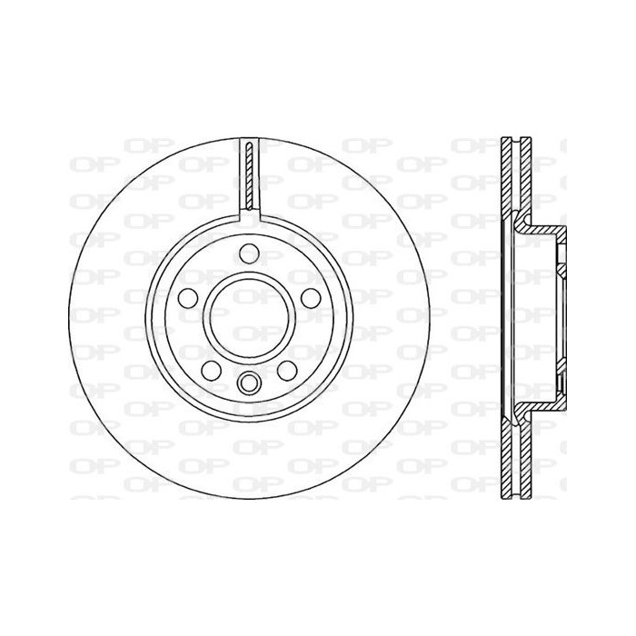 OPEN PARTS Bremsscheibe BDA2302.20