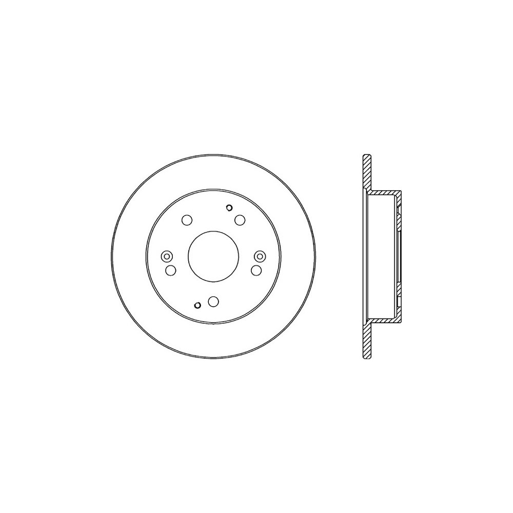 OPEN PARTS Bremsscheibe BDA2342.10