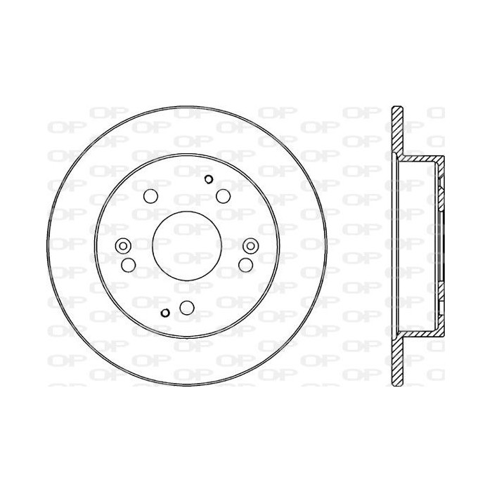 OPEN PARTS Bremsscheibe BDA2342.10