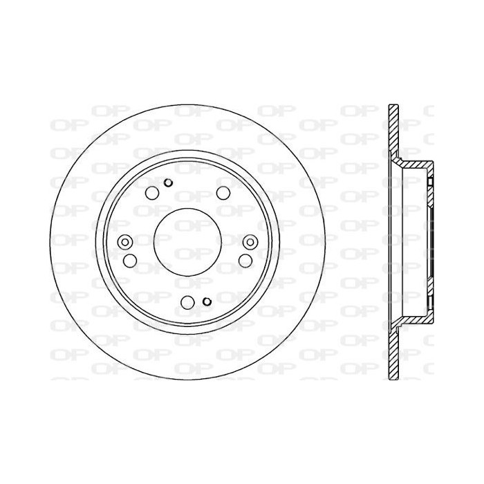 OPEN PARTS Bremsscheibe BDA2344.10