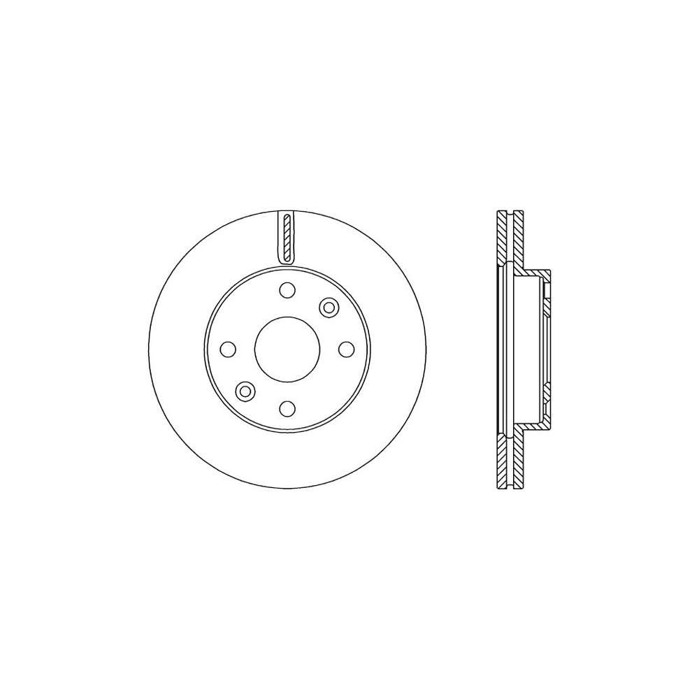 OPEN PARTS Bremsscheibe BDA2359.20